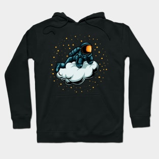 Astronaut chilling in the space Hoodie